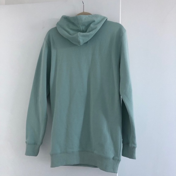 Long Turquoise Hoodie - Picture 3 of 3